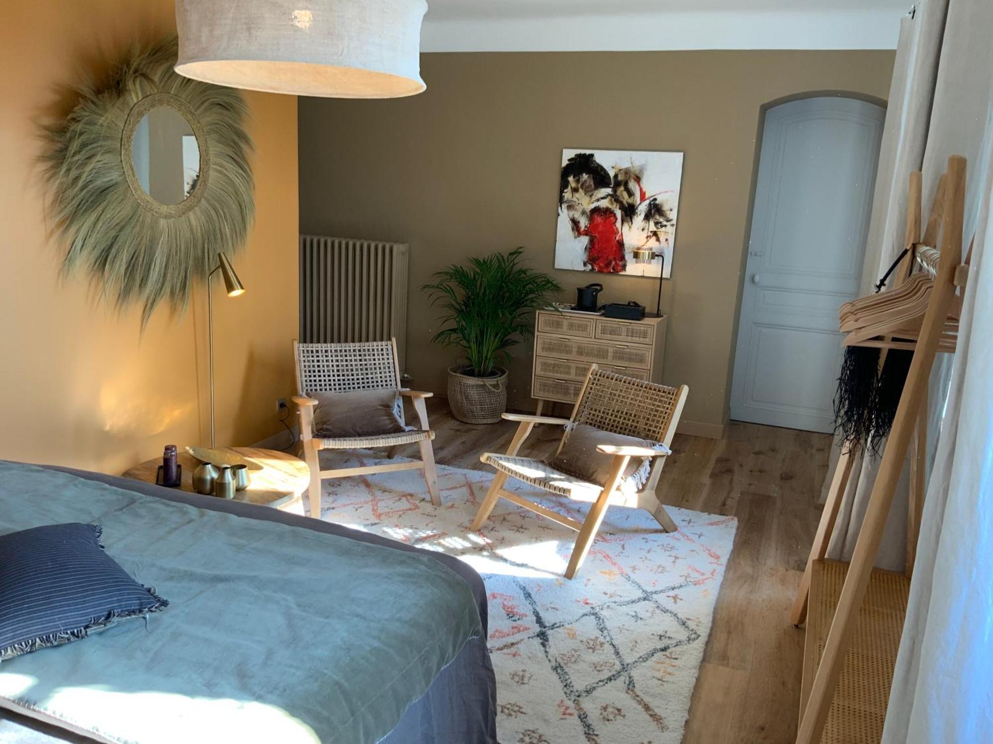朗贝斯克La Bastide Des Grands Chenes住宿加早餐旅馆 客房 照片